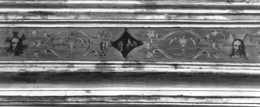 Cristo davanti a Ponzio Pilato (soffitto a cassettoni, complesso decorativo) - a